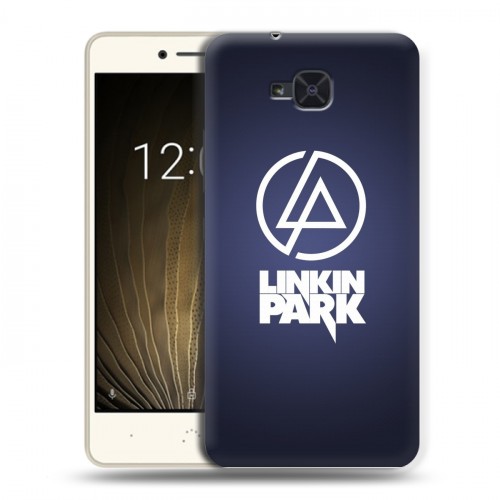 Дизайнерский силиконовый чехол для BQ Aquaris U2 Linkin Park