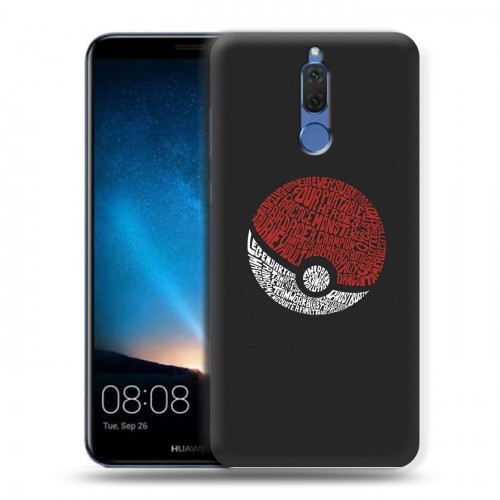 Дизайнерский силиконовый чехол для Huawei Nova 2i Pokemo Go