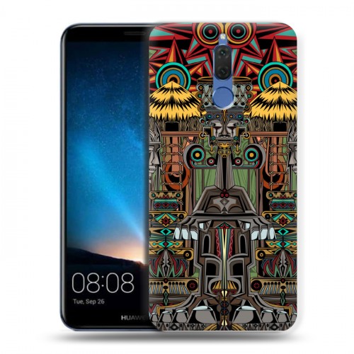 Дизайнерский силиконовый чехол для Huawei Nova 2i Мистические божества