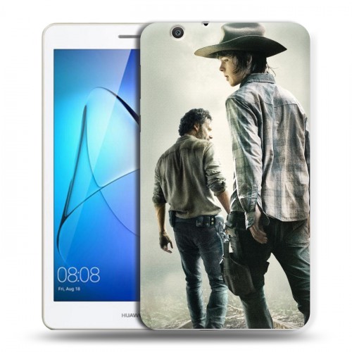Дизайнерский силиконовый чехол для Huawei MediaPad T3 7 3G Ходячие Мертвецы
