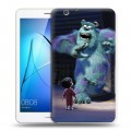Дизайнерский силиконовый чехол для Huawei MediaPad T3 7 3G Корпорация монстров