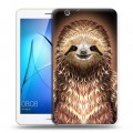 Дизайнерский силиконовый чехол для Huawei MediaPad T3 7 3G Яркие животные