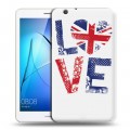 Дизайнерский силиконовый чехол для Huawei MediaPad T3 7 3G British love