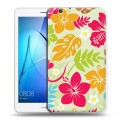 Дизайнерский силиконовый чехол для Huawei MediaPad T3 7 3G Гавайские Шаблоны