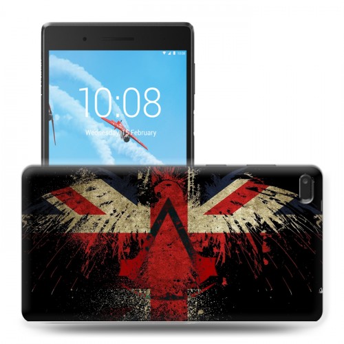 Дизайнерский силиконовый чехол для Lenovo Tab 4 7 флаг Британии