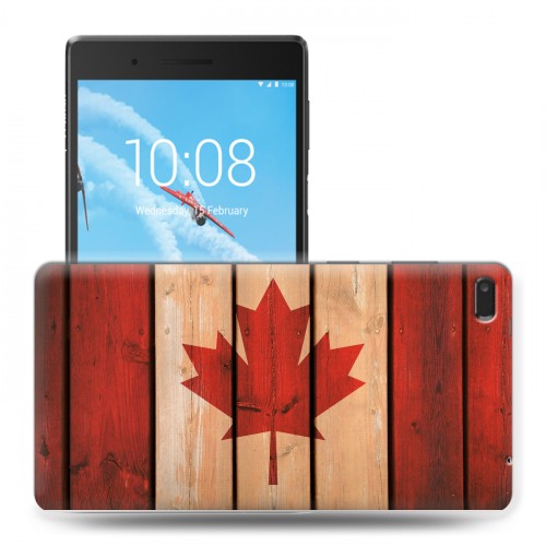 Дизайнерский силиконовый чехол для Lenovo Tab 4 7 флаг канады