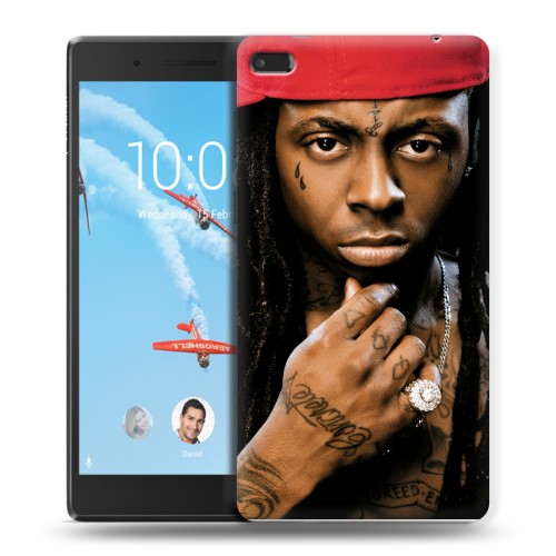 Дизайнерский силиконовый чехол для Lenovo Tab 4 7 Lil Wayne