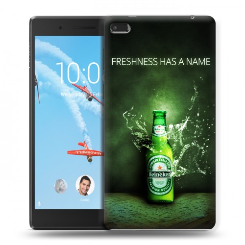 Дизайнерский силиконовый чехол для Lenovo Tab 4 7 Essential Heineken