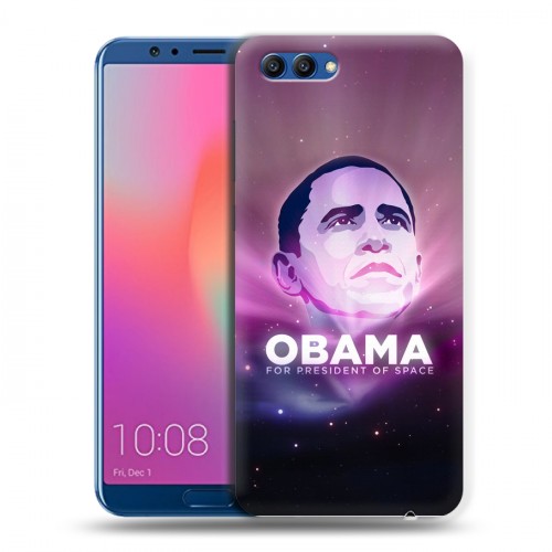 Дизайнерский пластиковый чехол для Huawei Honor View 10 Барак Обама