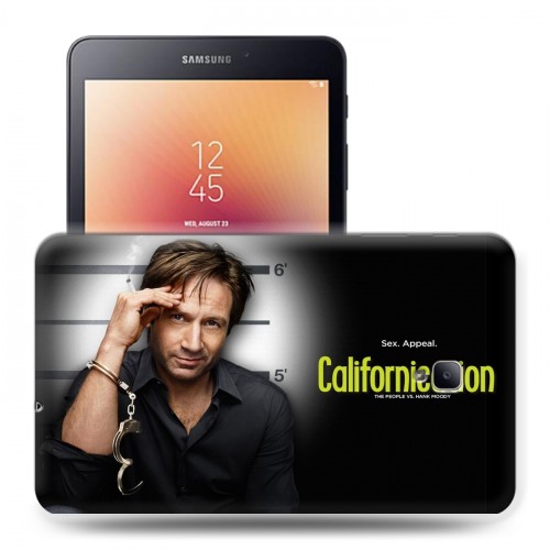 Дизайнерский силиконовый чехол для Samsung Galaxy Tab A 8.0 (2017) Блудливая калифорния