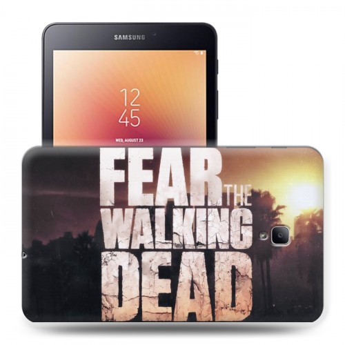 Дизайнерский силиконовый чехол для Samsung Galaxy Tab A 8.0 (2017) Ходячие Мертвецы