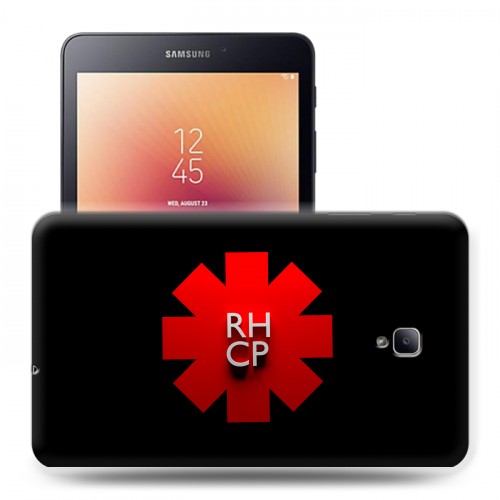 Дизайнерский силиконовый чехол для Samsung Galaxy Tab A 8.0 (2017) Red Hot Chili Peppers