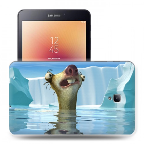 Дизайнерский силиконовый чехол для Samsung Galaxy Tab A 8.0 (2017) Ледниковый период