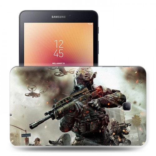 Дизайнерский силиконовый чехол для Samsung Galaxy Tab A 8.0 (2017) Call Of Duty 