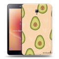 Дизайнерский силиконовый чехол для Samsung Galaxy Tab A 8.0 (2017) Веселое авокадо
