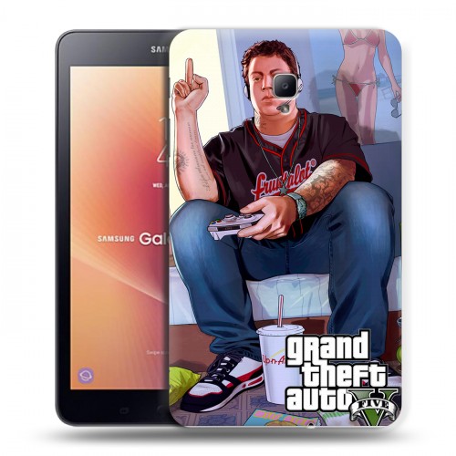 Дизайнерский силиконовый чехол для Samsung Galaxy Tab A 8.0 (2017) GTA