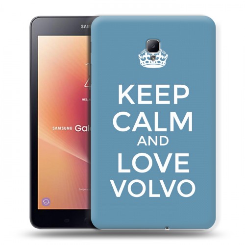 Дизайнерский силиконовый чехол для Samsung Galaxy Tab A 8.0 (2017) Volvo