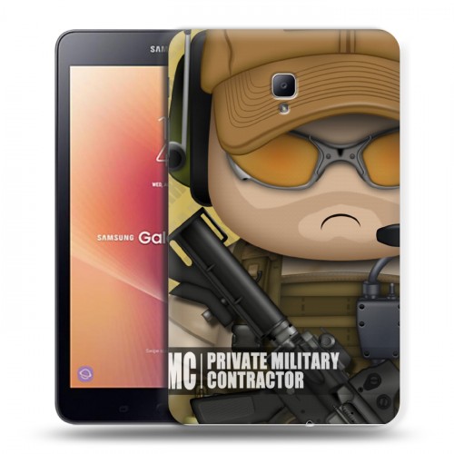 Дизайнерский силиконовый чехол для Samsung Galaxy Tab A 8.0 (2017) Армейцы мультяшки