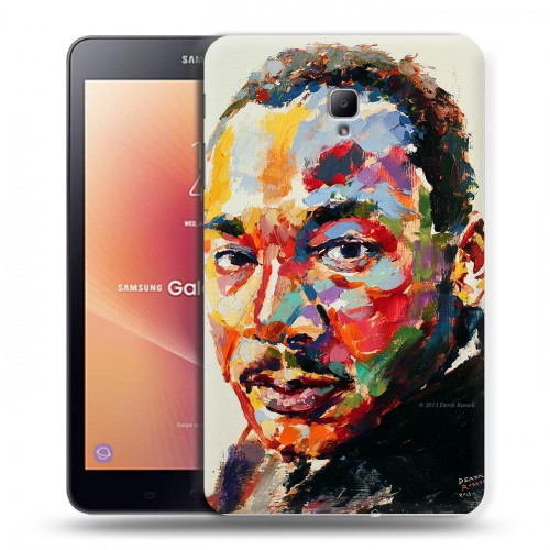 Дизайнерский силиконовый чехол для Samsung Galaxy Tab A 8.0 (2017) Лютер Кинг