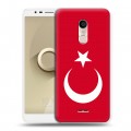 Дизайнерский силиконовый чехол для Alcatel 3C Флаг Турции