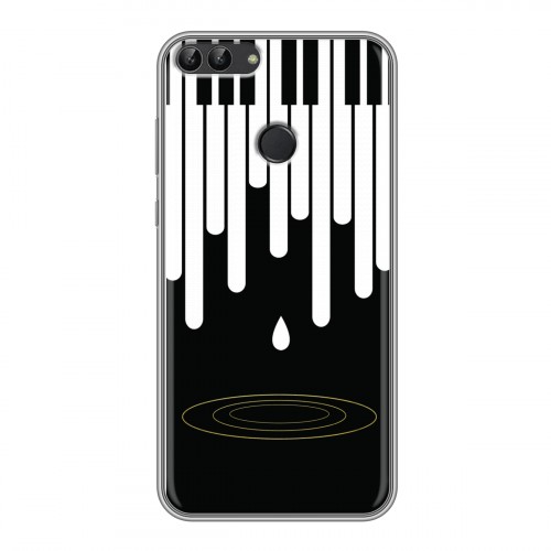Дизайнерский силиконовый чехол для Huawei P Smart Дизайнерское пианино