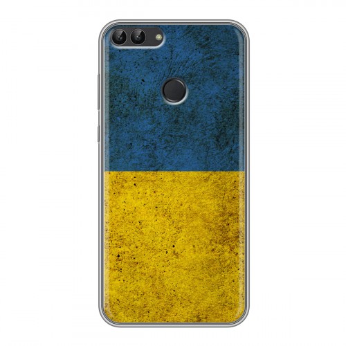 Дизайнерский силиконовый чехол для Huawei P Smart Флаг Украины