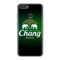 Дизайнерский силиконовый чехол для Huawei P Smart Chang