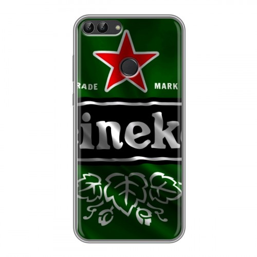 Дизайнерский силиконовый чехол для Huawei P Smart Heineken