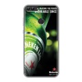 Дизайнерский силиконовый чехол для Huawei P Smart Heineken
