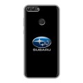 Дизайнерский силиконовый чехол для Huawei P Smart Subaru