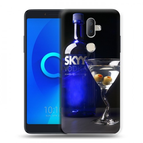 Дизайнерский пластиковый чехол для Alcatel 3V Skyy Vodka