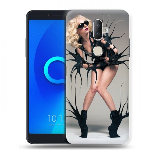 Дизайнерский пластиковый чехол для Alcatel 3V Леди Гага