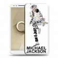 Дизайнерский пластиковый чехол для Alcatel 3 Майкл Джексон