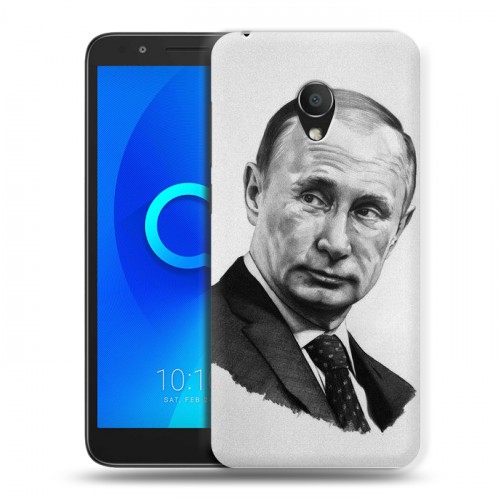 Дизайнерский пластиковый чехол для Alcatel 1C В.В.Путин 
