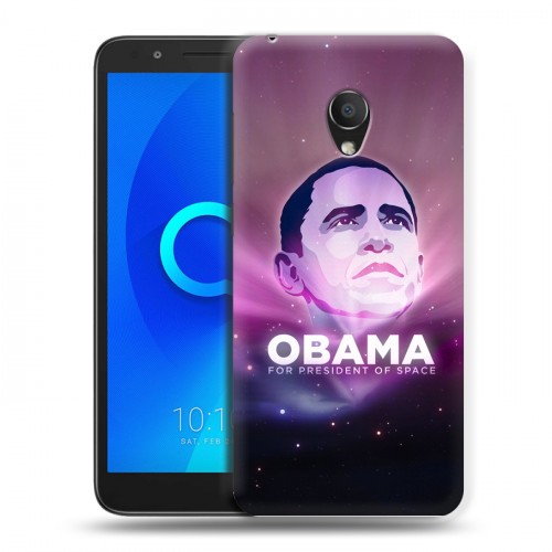 Дизайнерский пластиковый чехол для Alcatel 1C Барак Обама
