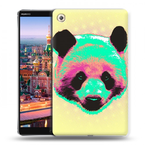 Дизайнерский пластиковый чехол для Huawei MediaPad M5 8.4 Животный поп-арт