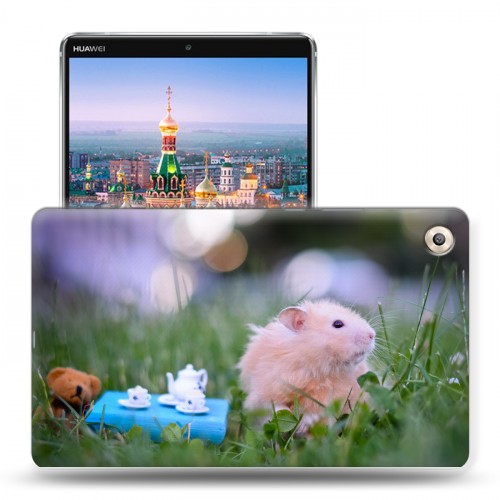 Дизайнерский пластиковый чехол для Huawei MediaPad M5 8.4 Грызуны