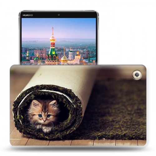 Дизайнерский пластиковый чехол для Huawei MediaPad M5 8.4 Кошки
