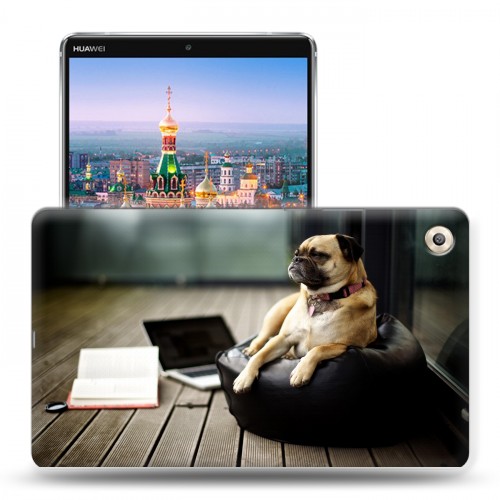 Дизайнерский пластиковый чехол для Huawei MediaPad M5 8.4 Собаки
