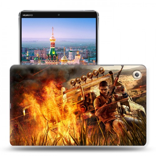 Дизайнерский пластиковый чехол для Huawei MediaPad M5 8.4 Far cry