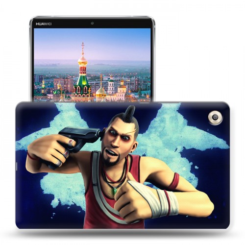Дизайнерский пластиковый чехол для Huawei MediaPad M5 8.4 Far cry