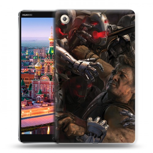 Дизайнерский пластиковый чехол для Huawei MediaPad M5 8.4 Мстители