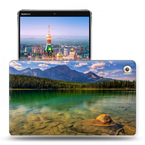 Дизайнерский пластиковый чехол для Huawei MediaPad M5 8.4 озеро