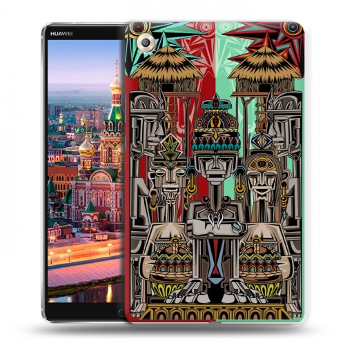 Дизайнерский пластиковый чехол для Huawei MediaPad M5 8.4 Мистические божества