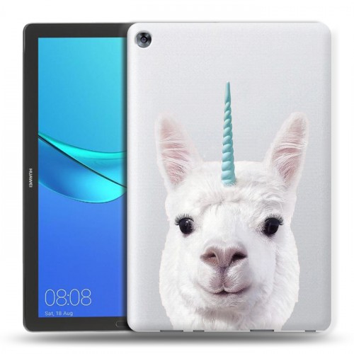 Дизайнерский силиконовый чехол для Huawei MediaPad M5 10.8 Мятные звери