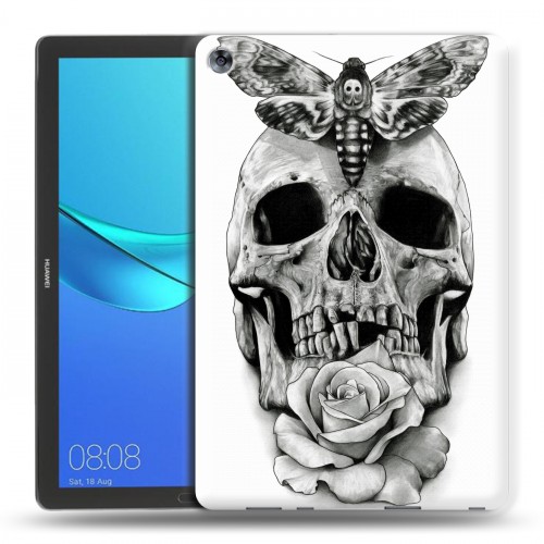 Дизайнерский силиконовый чехол для Huawei MediaPad M5 10.8 Мир черепов