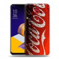 Дизайнерский пластиковый чехол для ASUS ZenFone 5 Lite Coca-cola