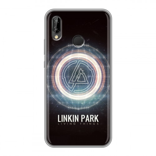 Дизайнерский силиконовый чехол для Huawei P20 Lite Linkin Park