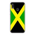 Дизайнерский силиконовый чехол для Huawei P20 Lite Флаг Ямайки