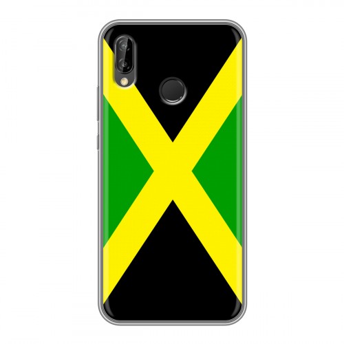 Дизайнерский силиконовый чехол для Huawei P20 Lite Флаг Ямайки
